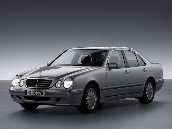 Стекло фары Mercedes-Benz W210 (1998 - 2001)
